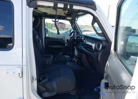 2019 Jeep Wrangler Unlimited Sahara 4X4 из США, поврежденный, VIN 1C4HJXEG9KW553082